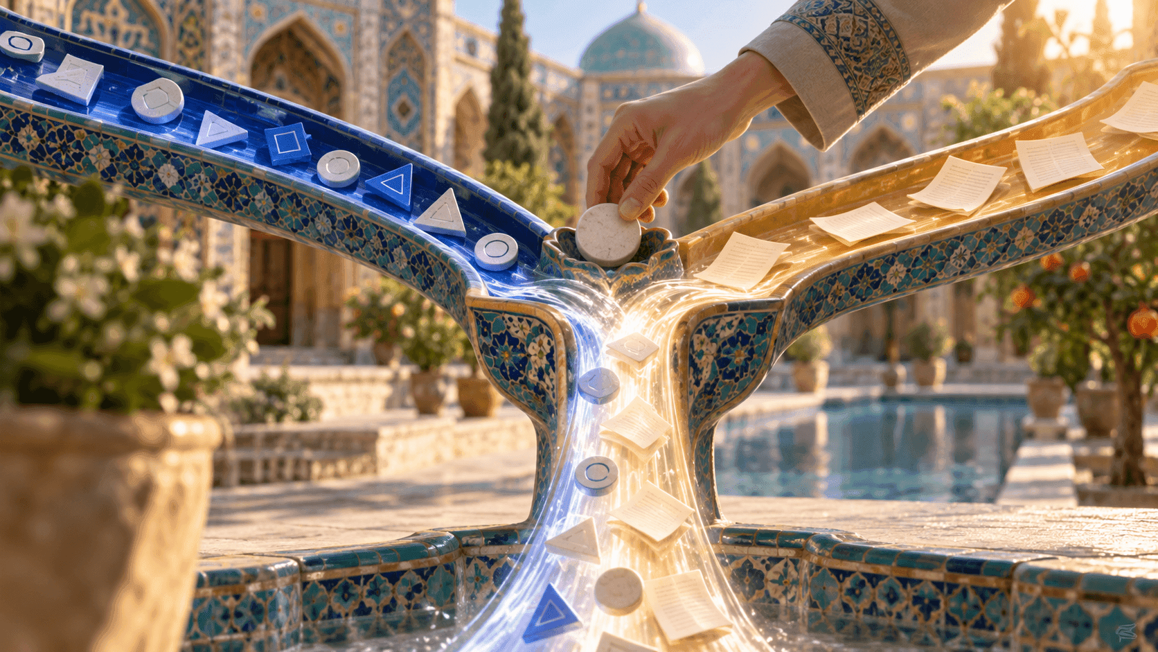تصویر مفهومی ادغام مسیر مطالعهٔ کنکور و امتحان نهایی در یک برنامهٔ مشترک