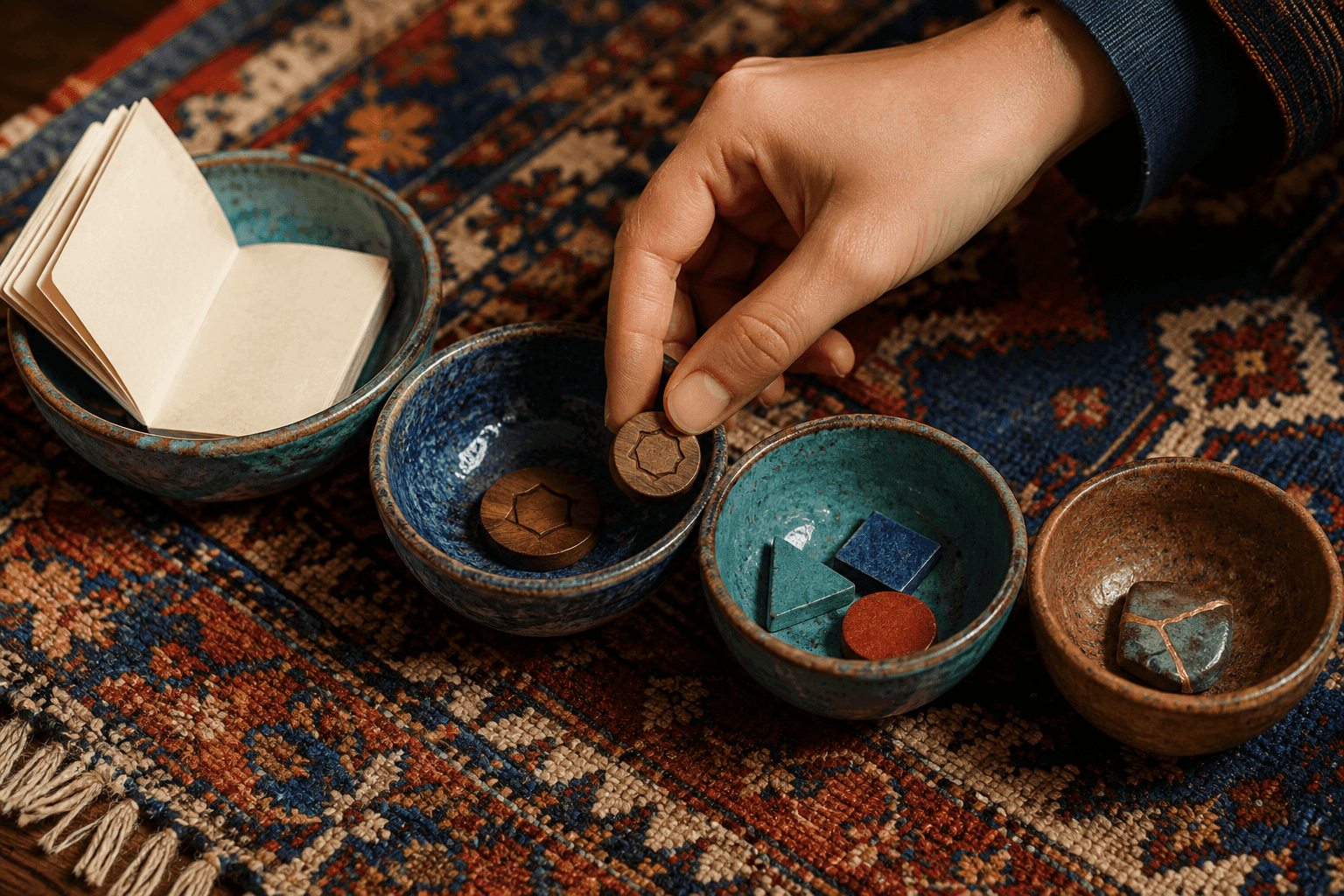 دست دانشآموز مفهوم را میان چهار ظرف خواندن، بازیابی، تست و اصلاح جابهجا میکند