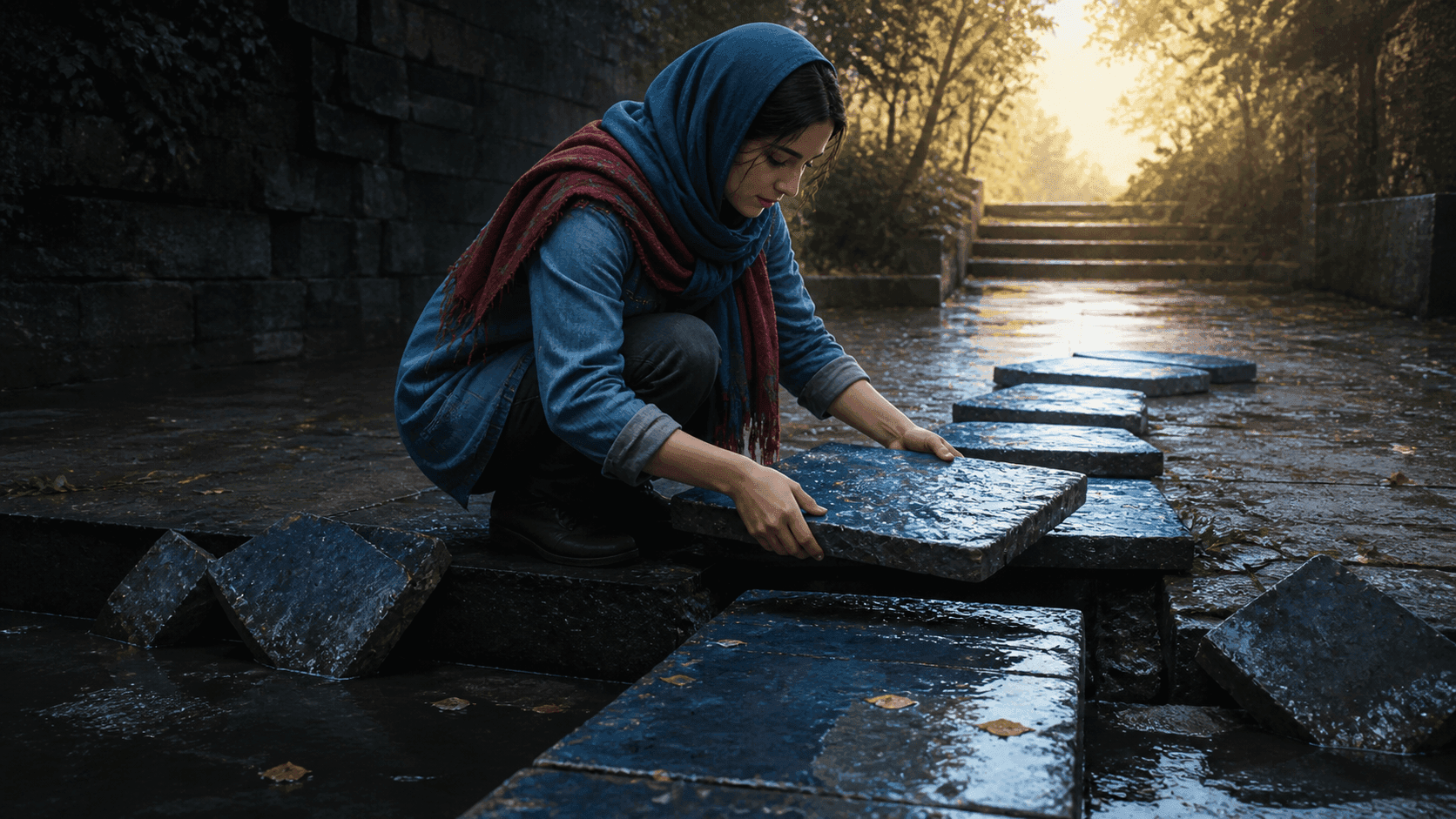 بازگرداندن یک قدم افتاده برای ادامهٔ مسیر مطالعه پس از عقبافتادن